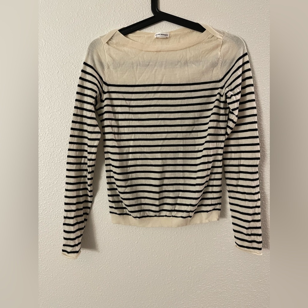CLUB MONACO Striped knit